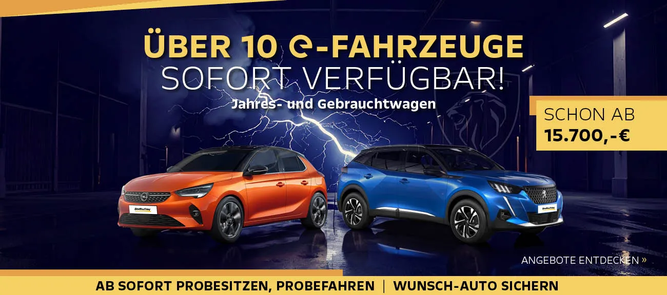 Slider eFahrzeuge Lager