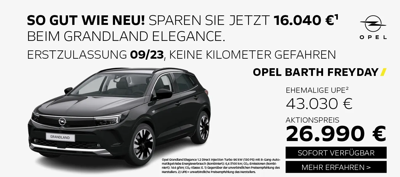 Grandland so gut wie neu