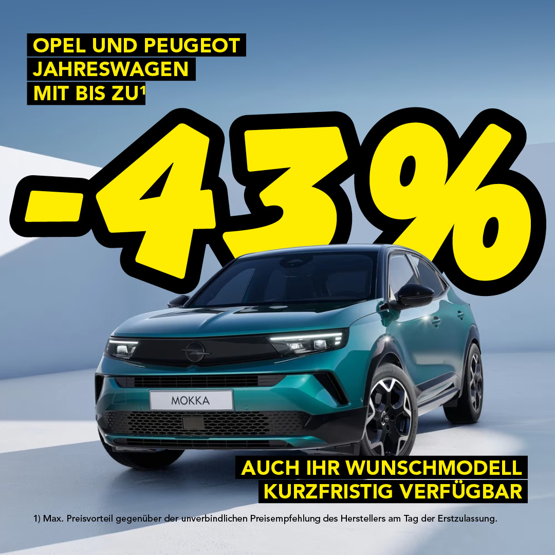 BEITRAG 43 Prozent Aktion
